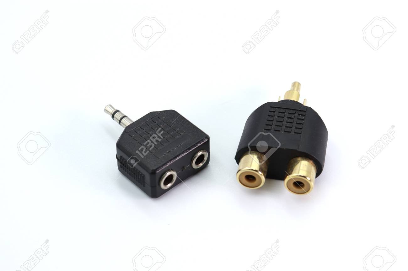 Free download Stereo Plug To Dual RCA Jack Adapter Isolated On White  Background [1300x866] for your Desktop, Mobile & Tablet | Explore 50+ Rcas  Background |