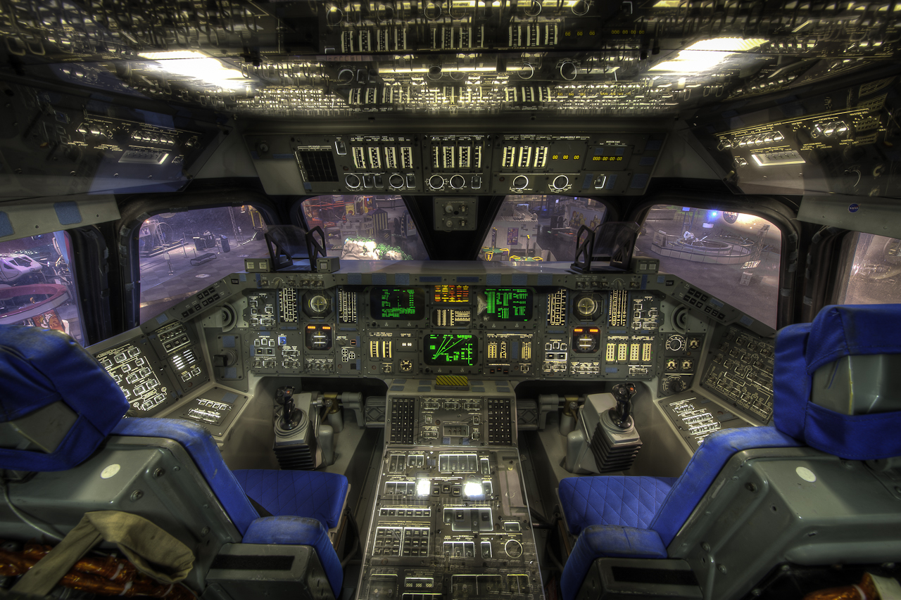Pin Space Shuttle Cockpit