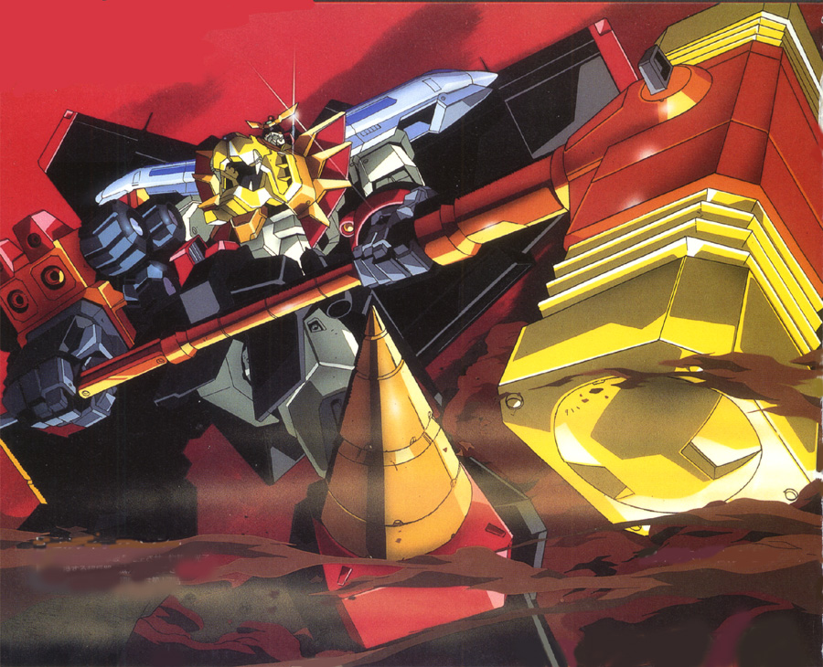 Anime King Of Braves Gaogaigar Goldion Hammer