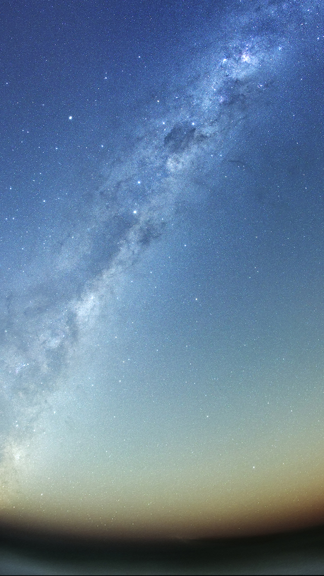 Milky Way Galaxy iPhone 5s Wallpaper