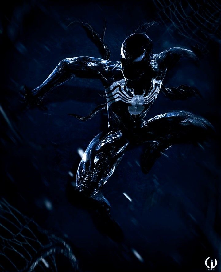 Symbiote Spider Man Dibujos Marvel Hombre Ara A Ic Arte De