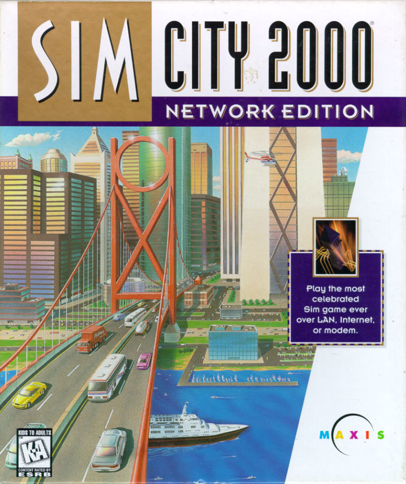 Simcity Work Edition Windows Box Cover Art Mobygames
