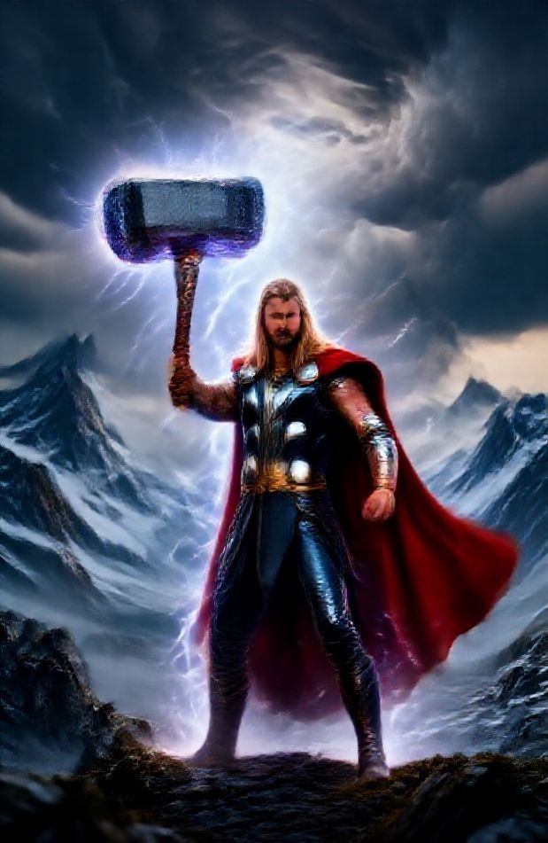Thor S Hammer Wallpaper