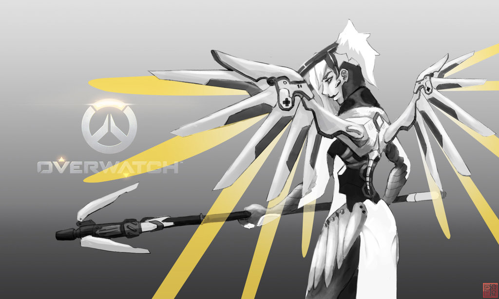 Overwatch Mercy by Crimson Seal on