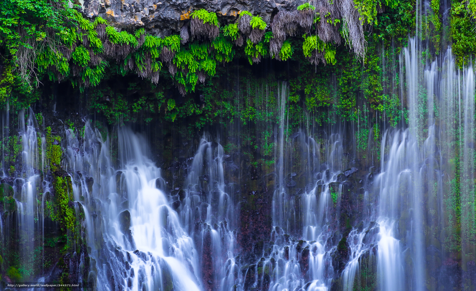 Wallpaper Memorial State Park Northern California Waterfall