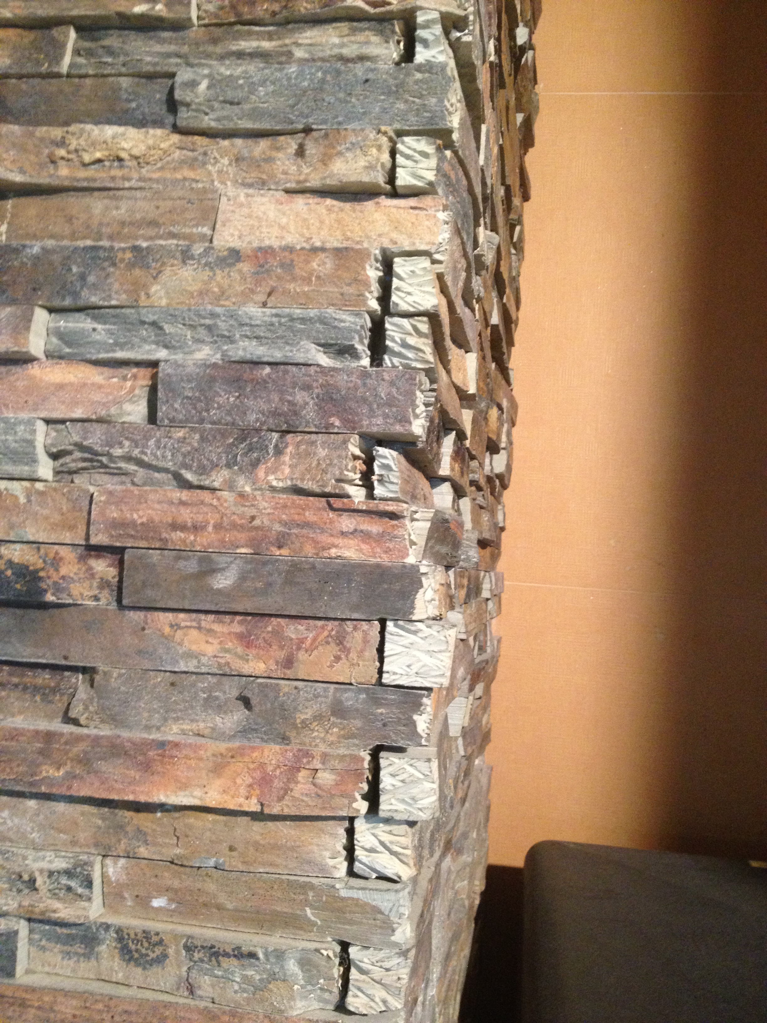Faux Stone Accent Walls