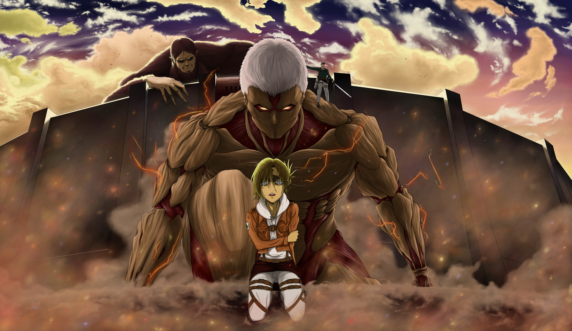 Anime Attack On Titan Armored HD