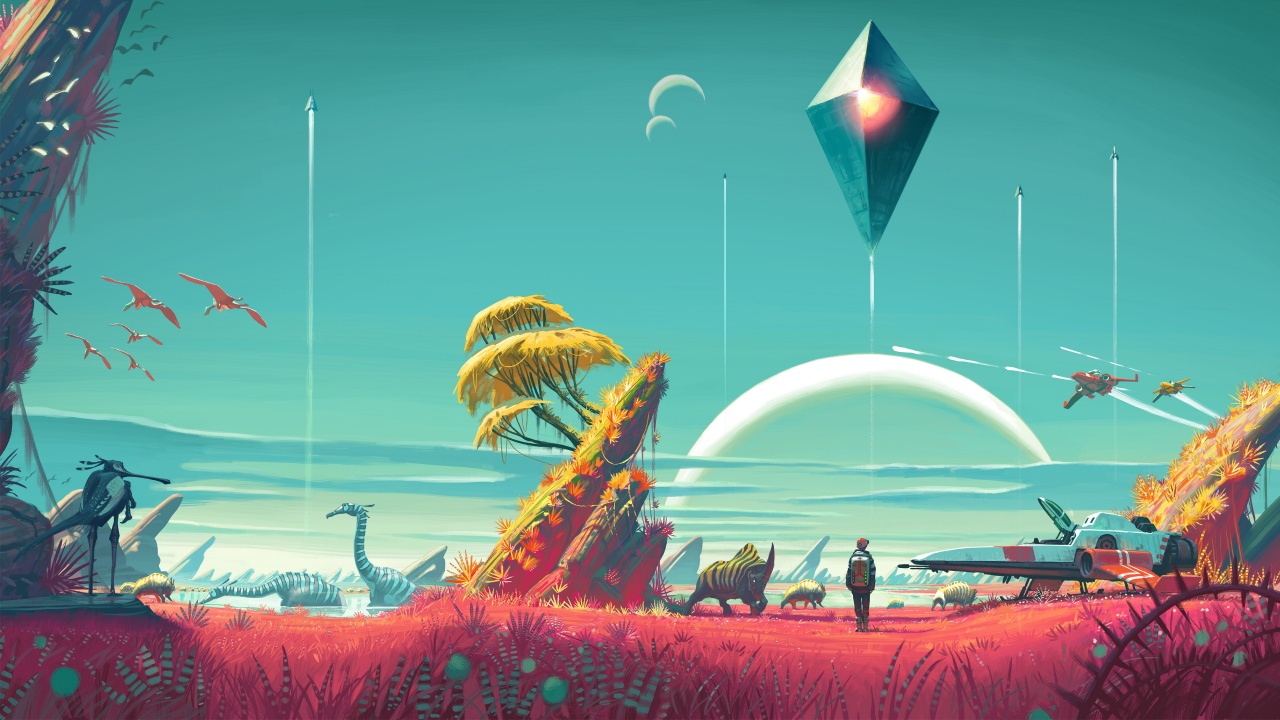 No Mans Sky Game Wallpapers HD Wallpapers 1280x720