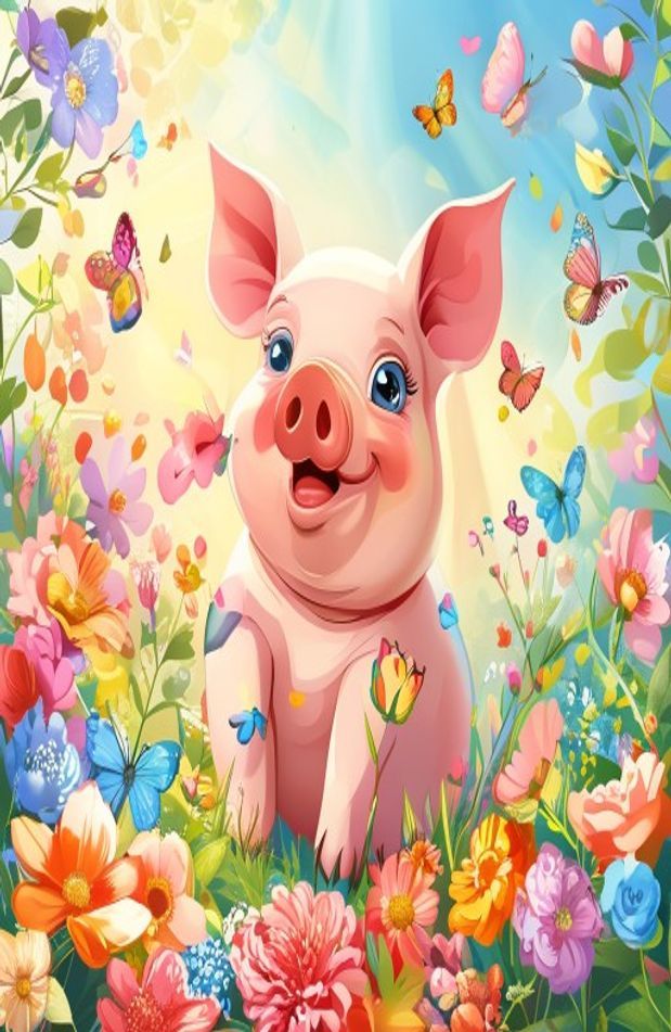 Cute Pig Wallpaper