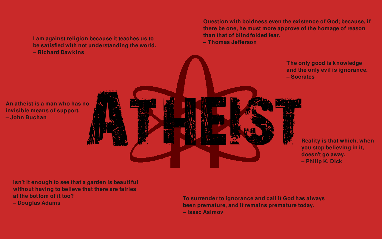 Atheist Puter Wallpaper Desktop Background Id