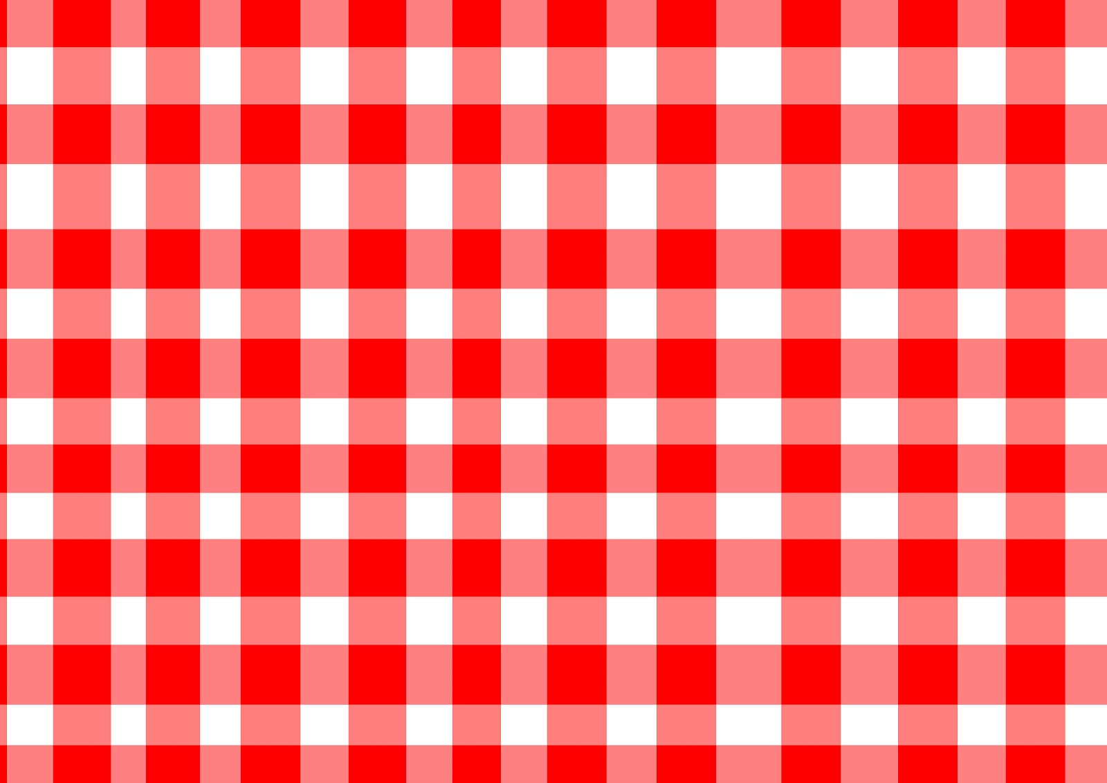 Red And White Checkered Background