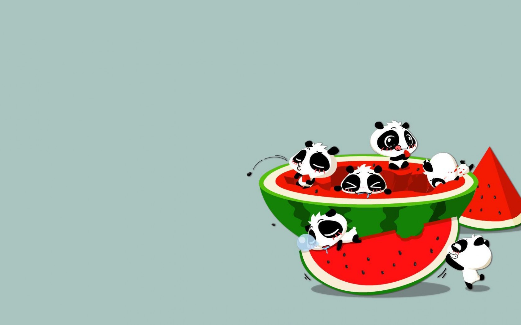 Wallpaper Watermelon Panda Funny Pictures Best Jokes