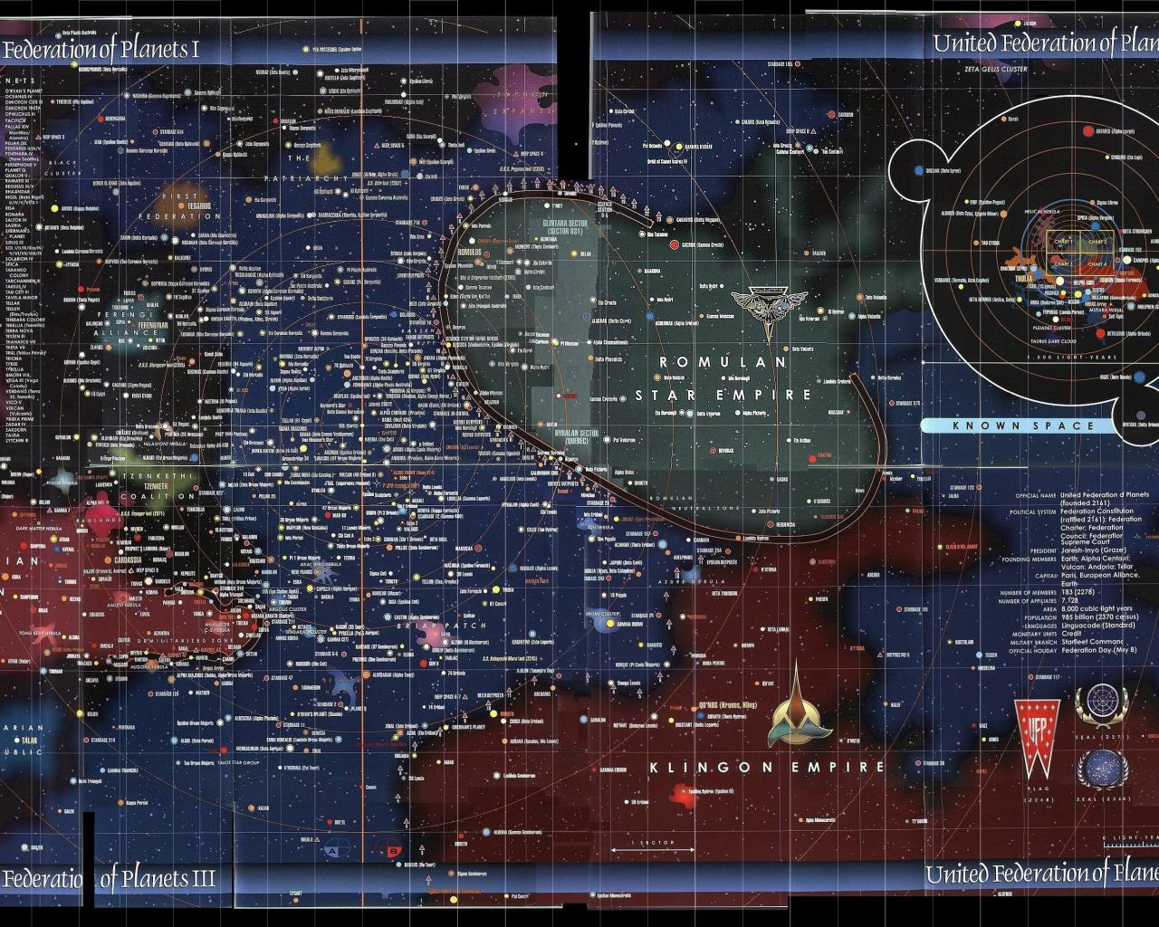 Star Trek Tv Galaxies Infographics Maps Wallpaper Hq