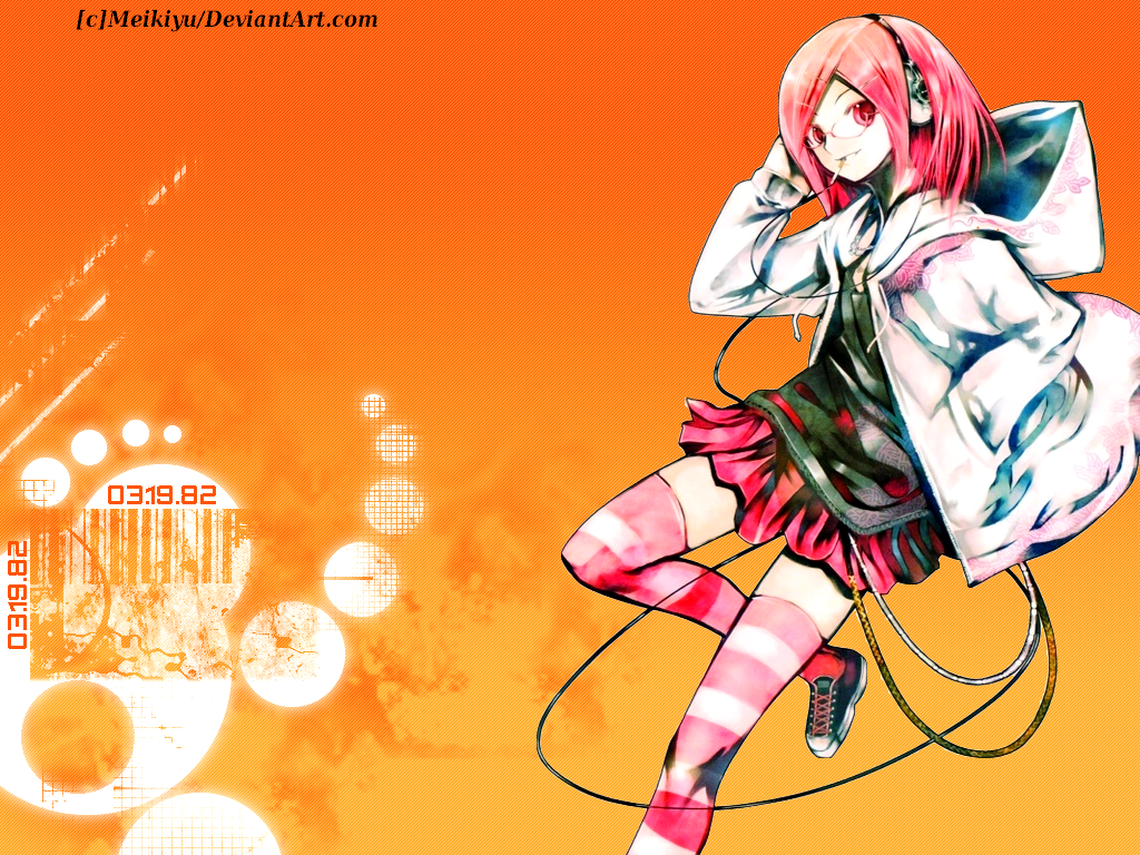Anime Music Girl Wallpaper By Meikiyu