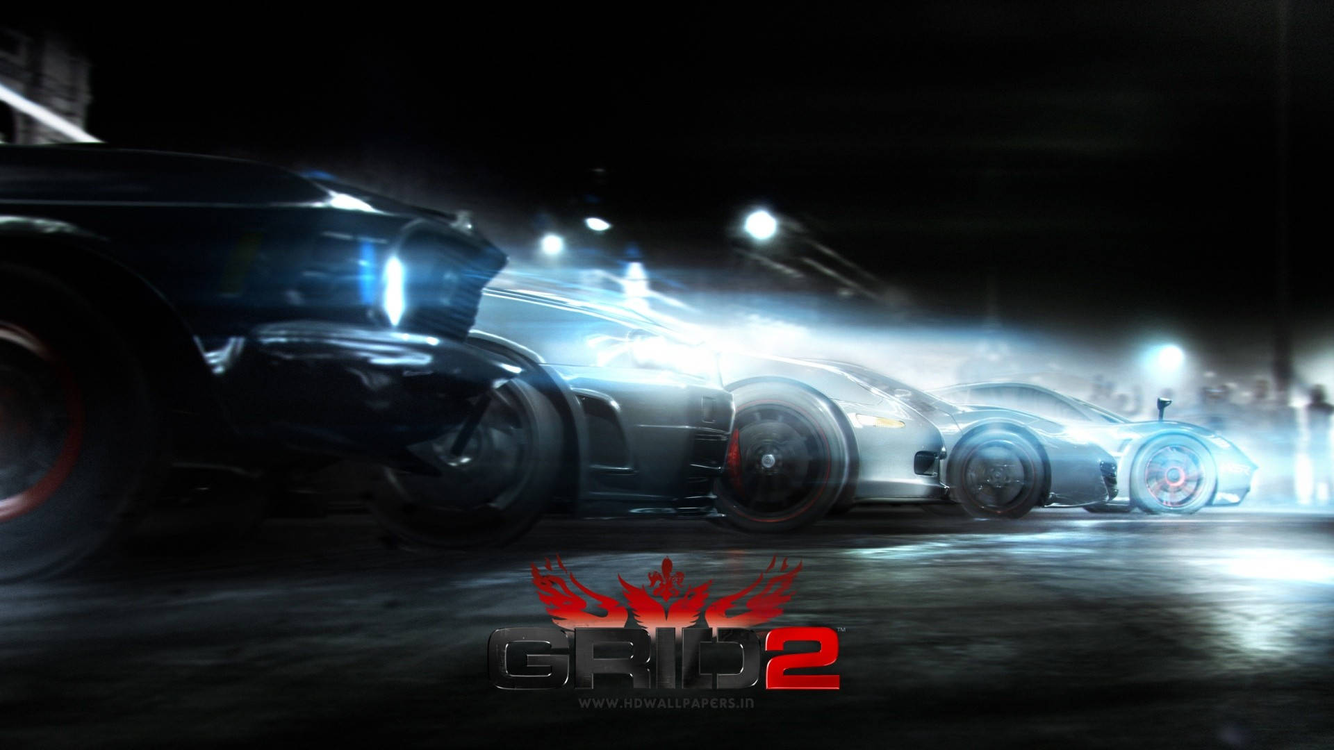 Grid Game Digital Art Wallpaper