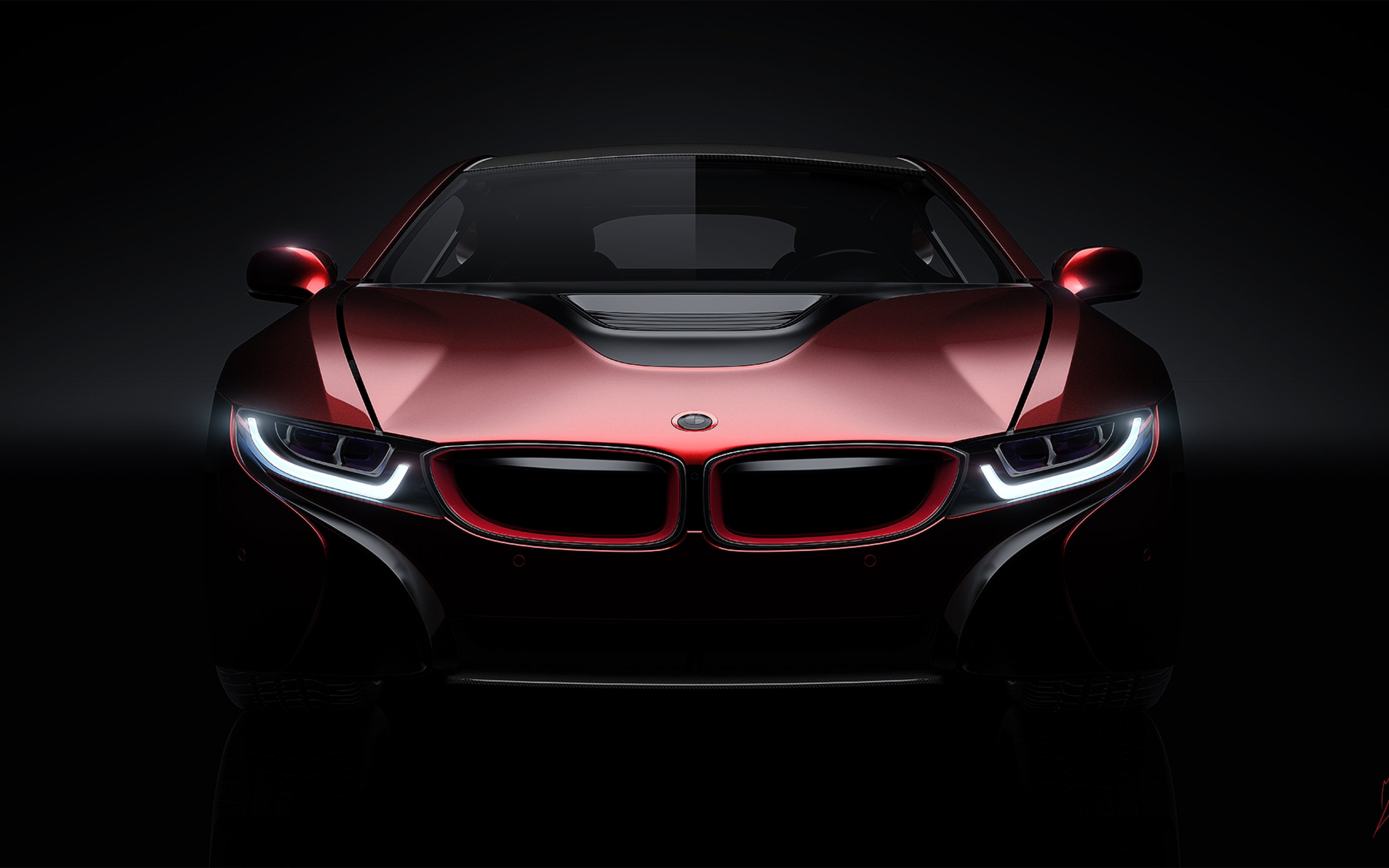 Wallpaper Bmw I8 Concept Front Ultra HD 4k