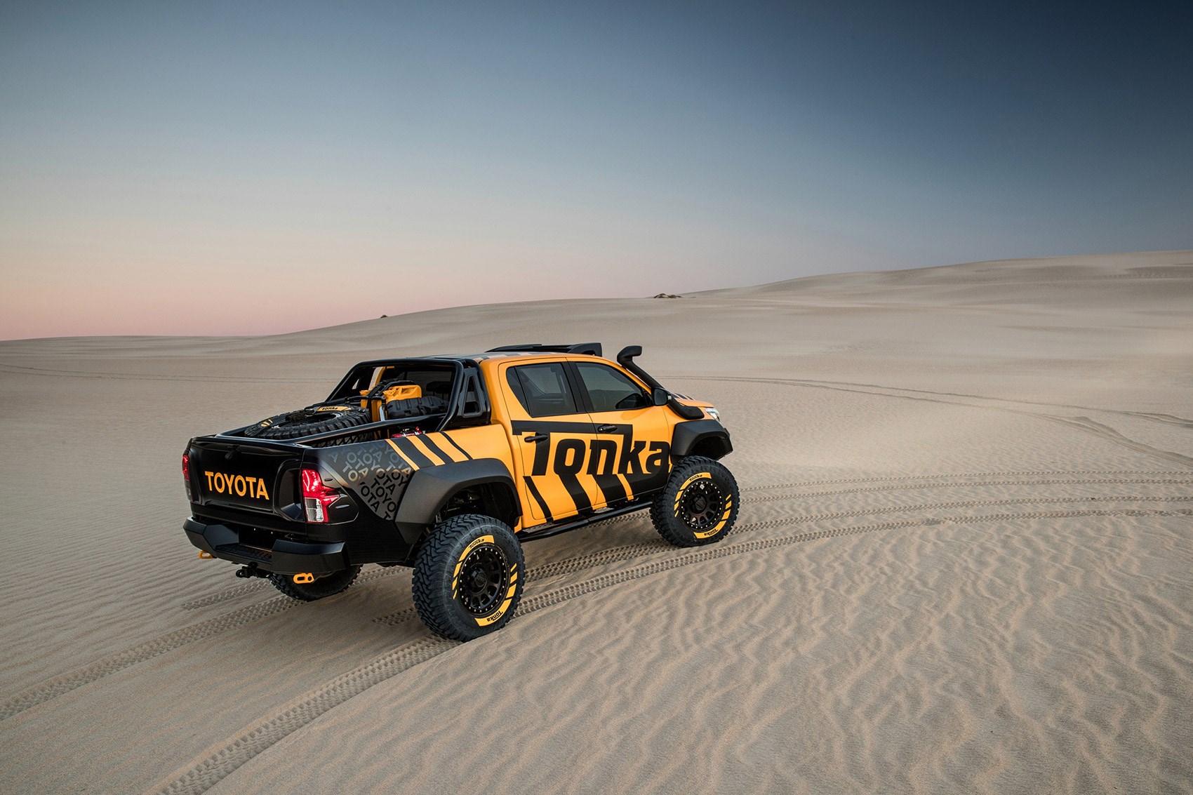 The Tonka Toyota One Off Toy Hilux Built Car Magazine