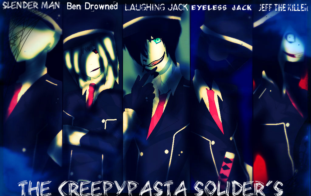 The Creepypasta Soliders by MrLaughingJack 1024x646