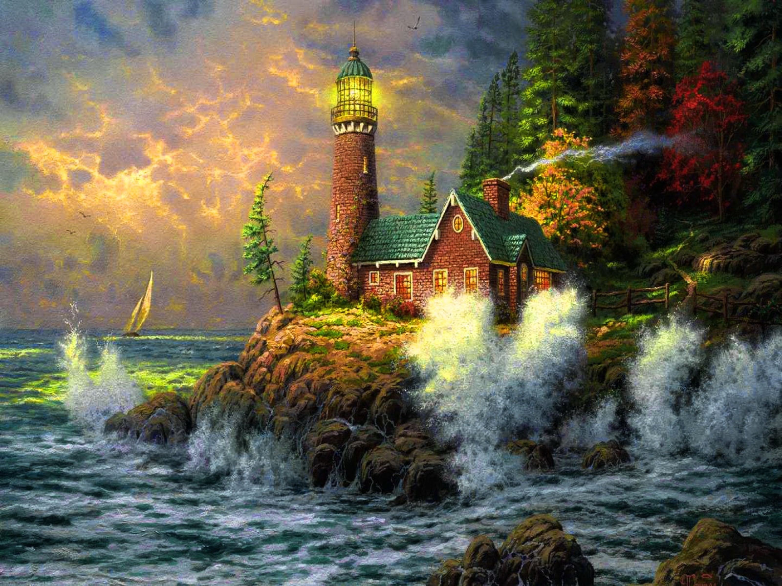 Architecture Wallpaper Lighthouse Image Island