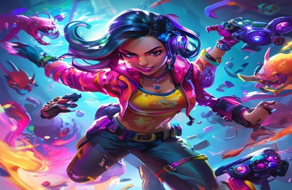 Game Girl Wallpaper