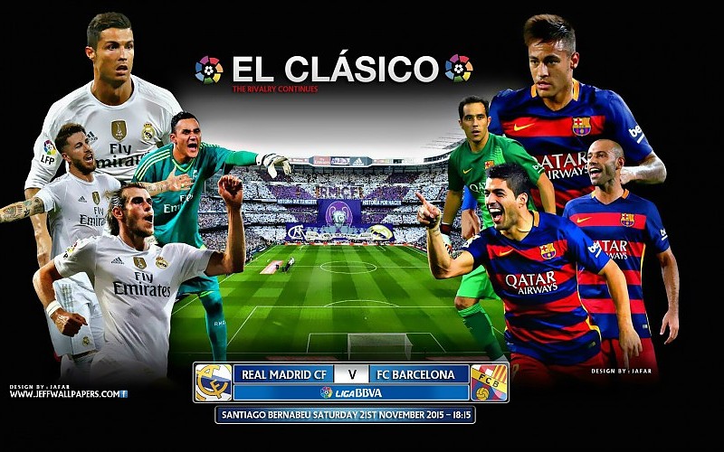 Real Madrid Cf Vs Fc Barcelona Liga Bbva HD Wallpaper