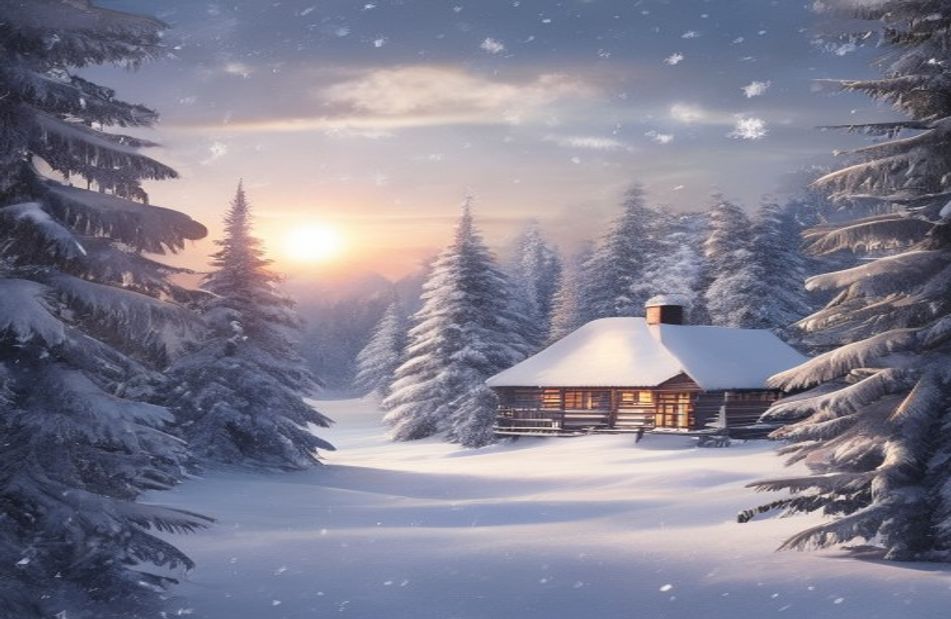 Winter Scene Wallpaper
