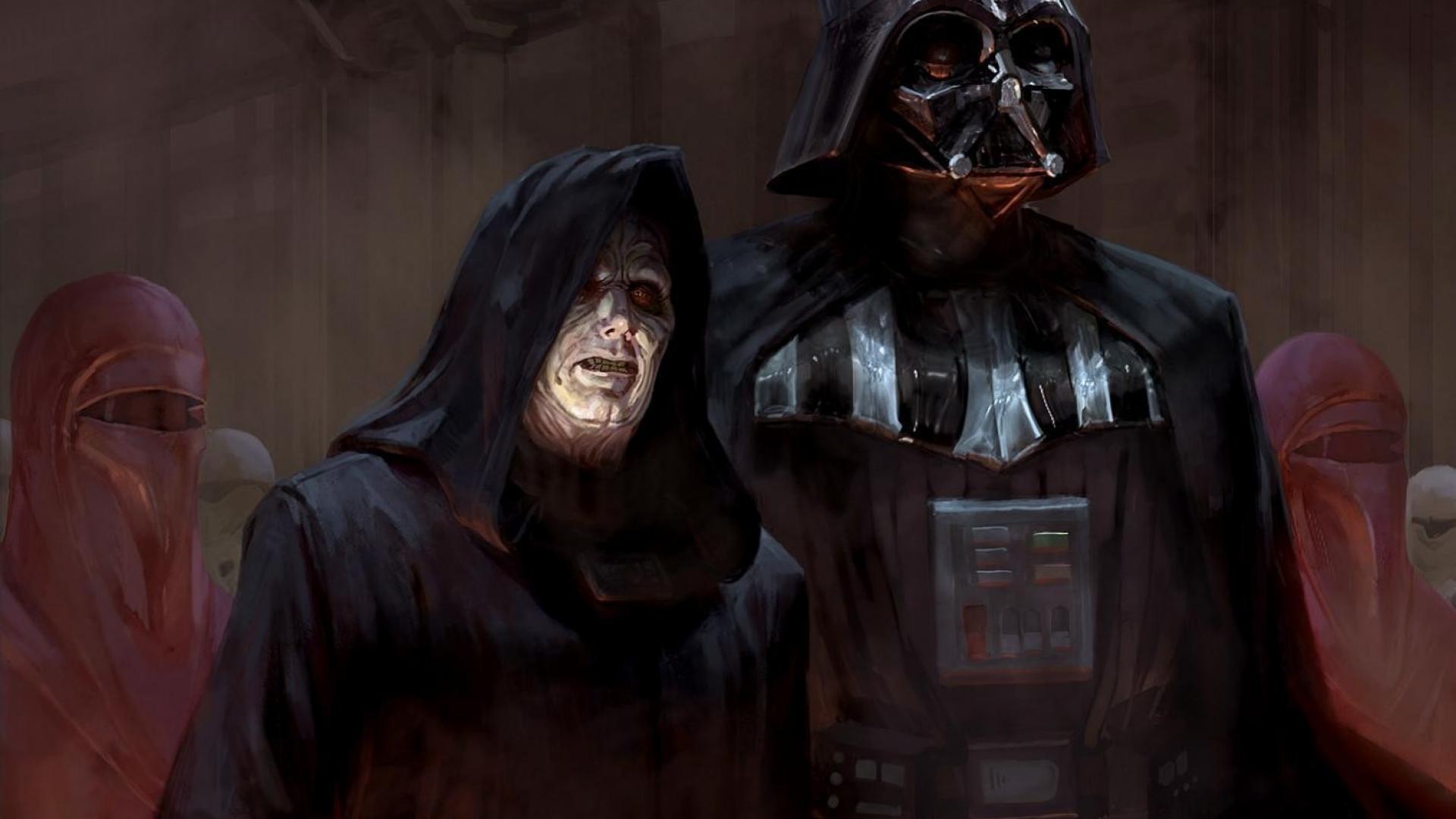 Darth Sidious Vader Star Wars Artwork Digital Art Wallpaper