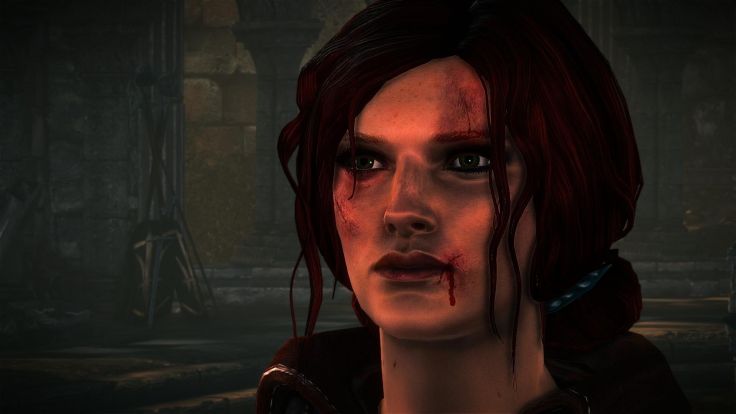 The Witcher Assassins Of Kings Triss Merigold Redhead Wallpaper