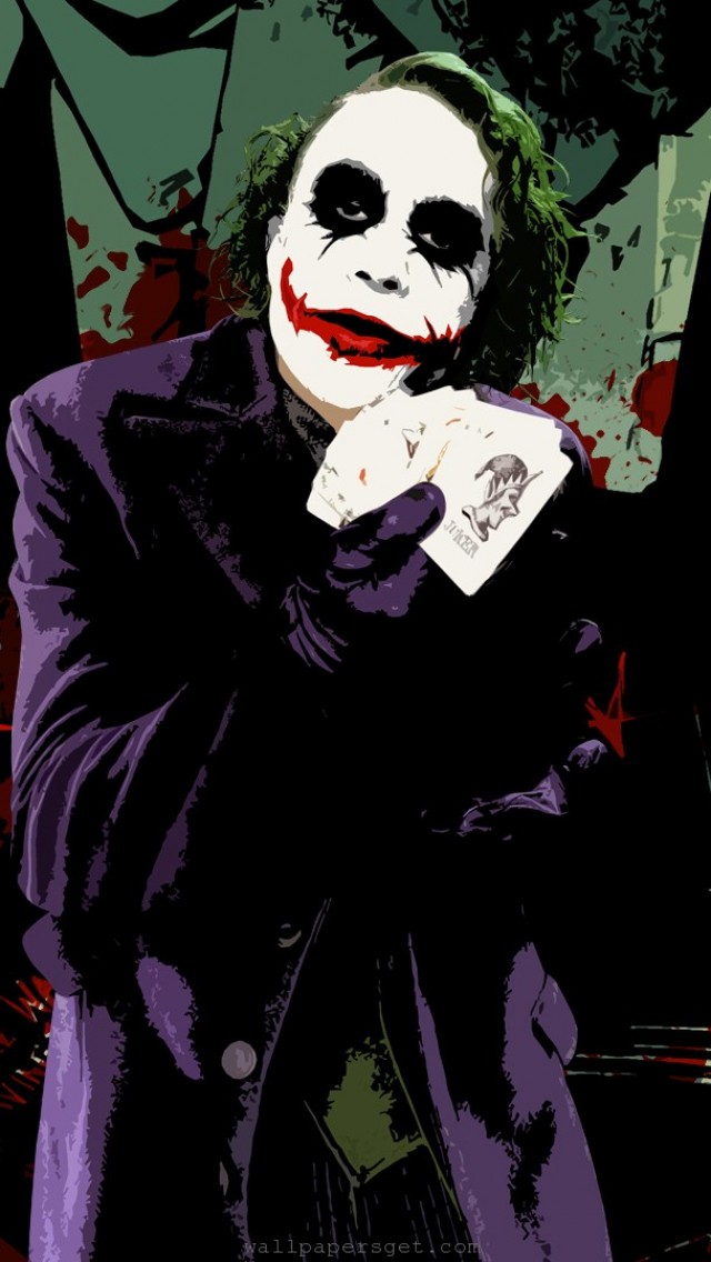 The Joker iPhone5 Wallpaper For iPhone 4s And 5s Devices