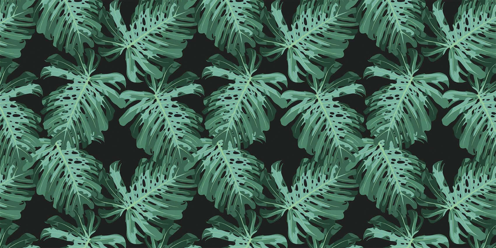 Aesthetic Palm Leaves Wallpaper
