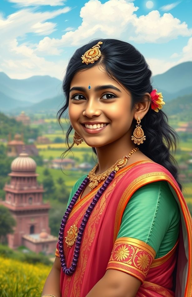 Indian Girl Wallpaper