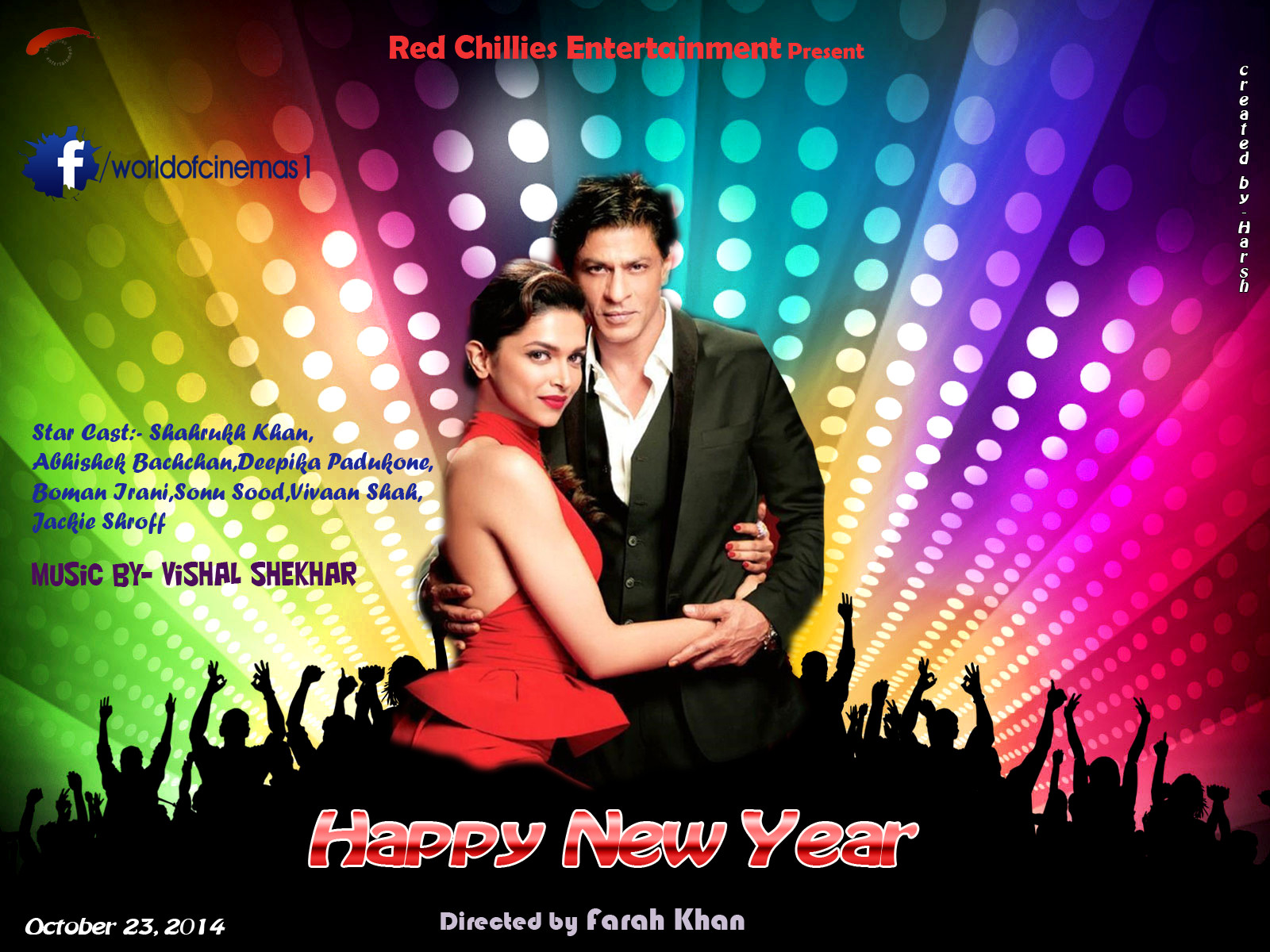 You May Show Original Image And Post About Happy New Year Movie In