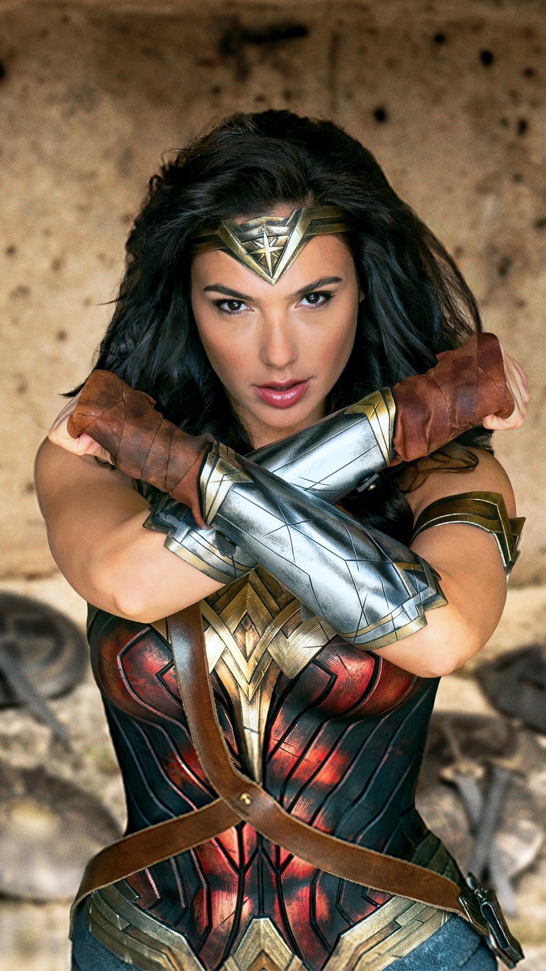iPhone X Wallpaper Wonder Woman 3d