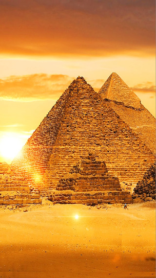 Pyramids Of Egypt Ancient Egyptian Pyramid Wall Art Background On