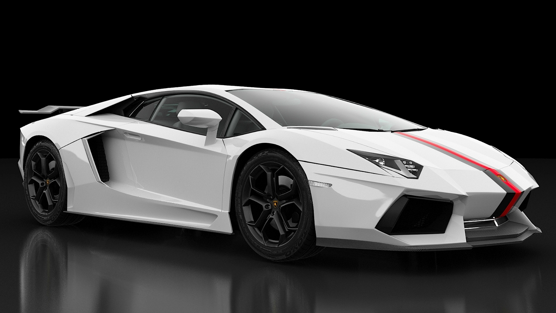 Lamborghini White Wallpaper HD
