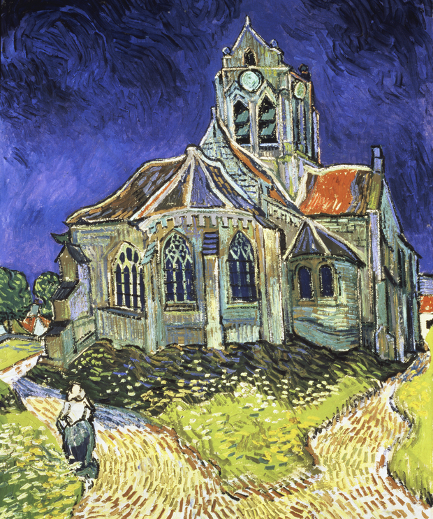 Van Gogh Vincent Church At Auvers Sur Oise