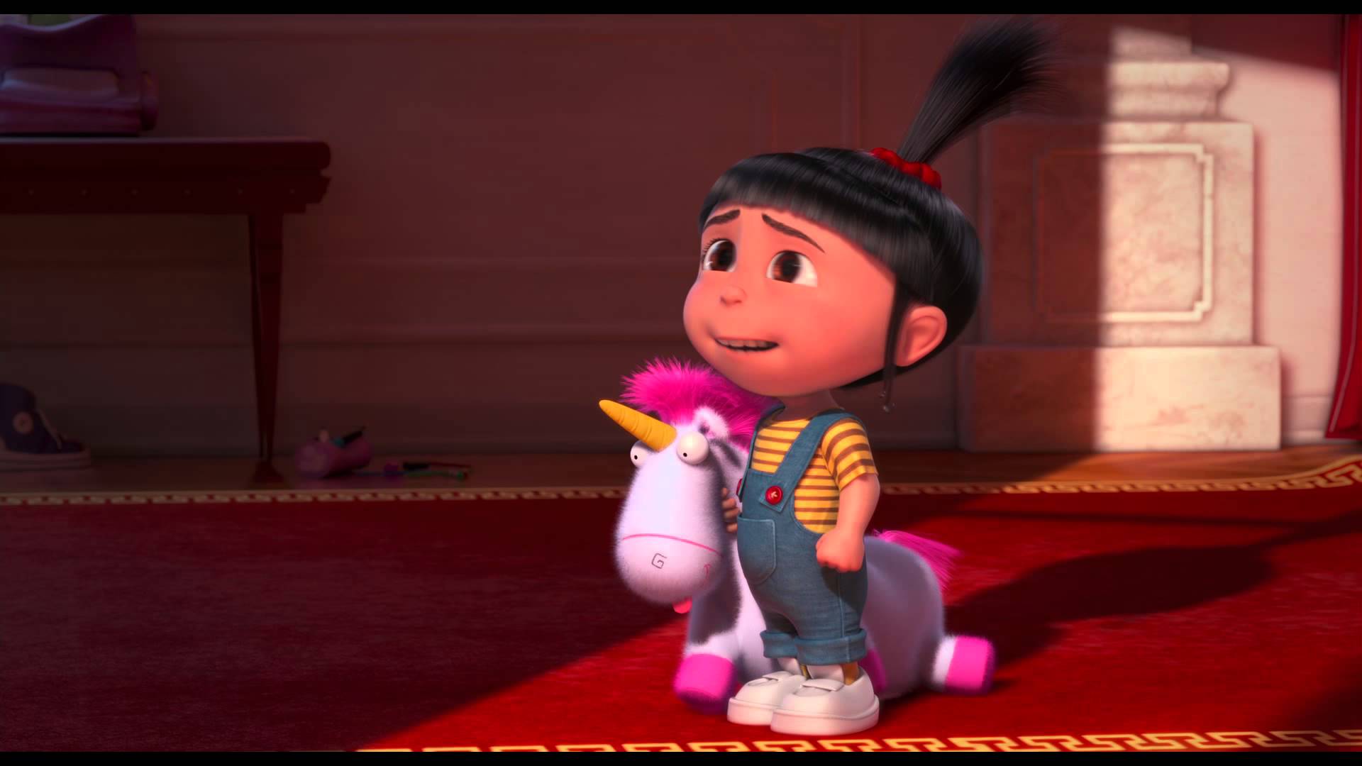Agnes and Unicorn Despicable Me 2 HD Wallpapers 2013