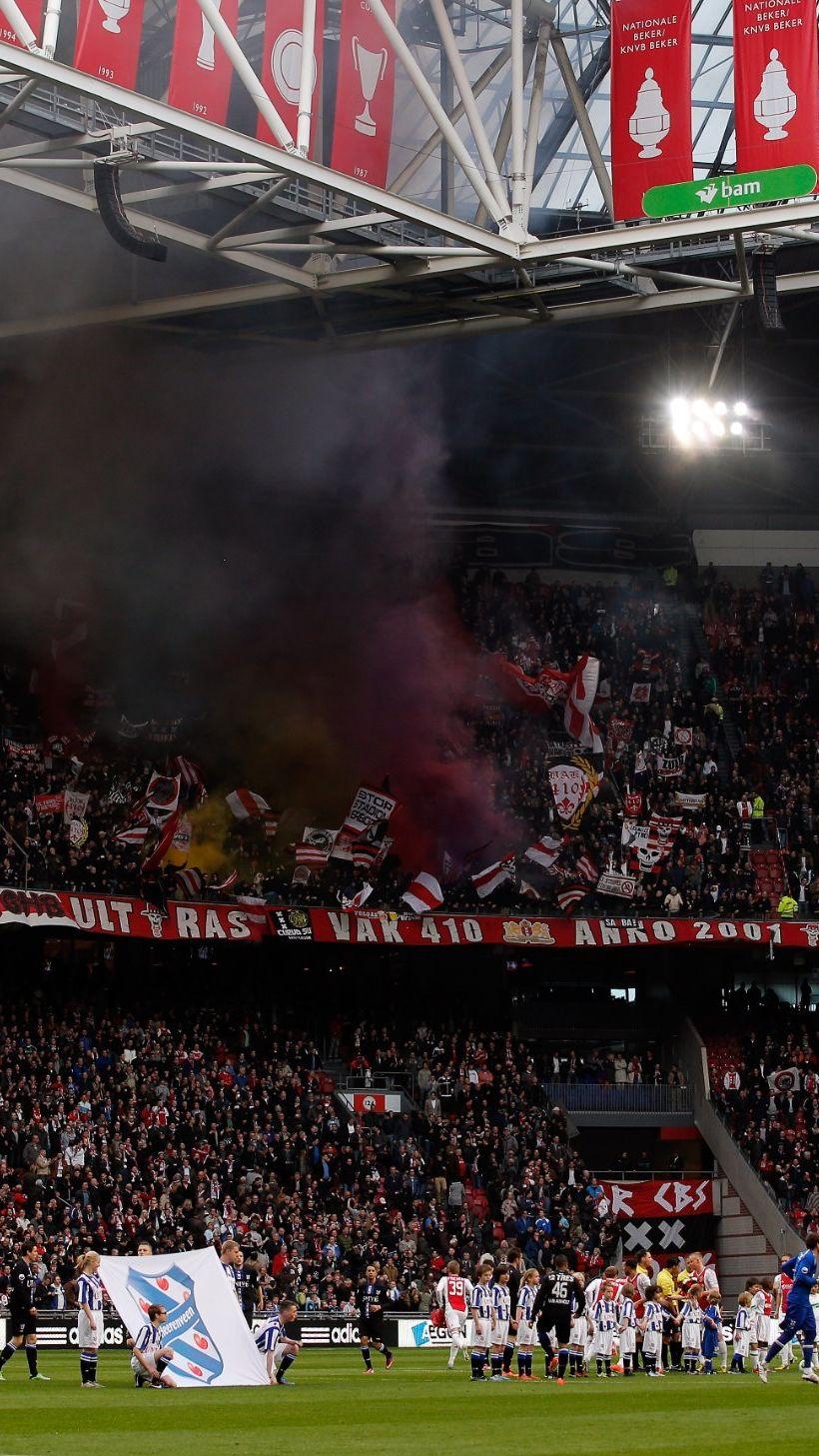 Ajax Fan In Serious Condition After Falling From Stands Cnn
