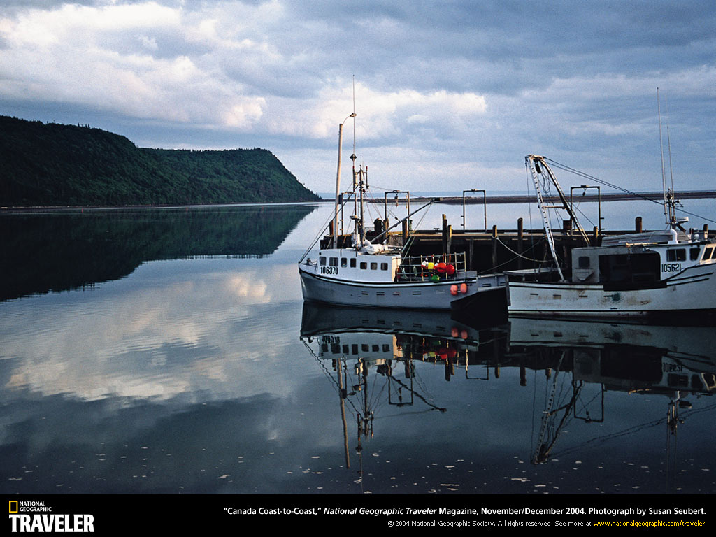 Nova Scotia Canada Lobster Boats Photo Of The Day Picture