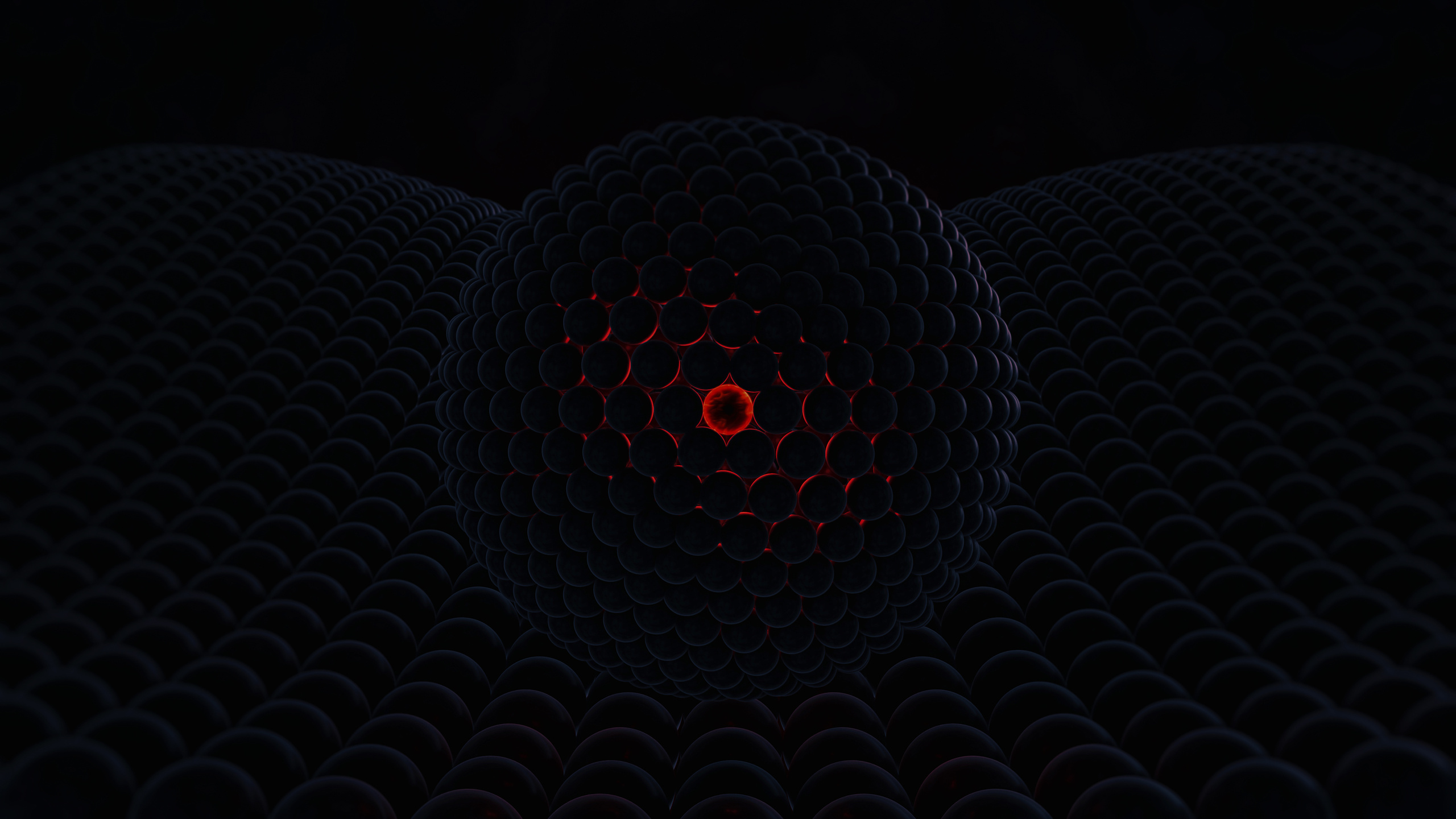 3d Abstract Red Cgi Digital Art 4k 1440p Resolution HD Wallpaper