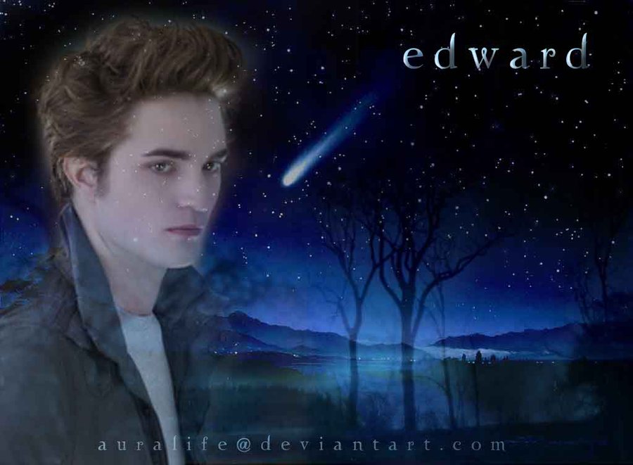 Edward Cullen Wallpaper by auralife on