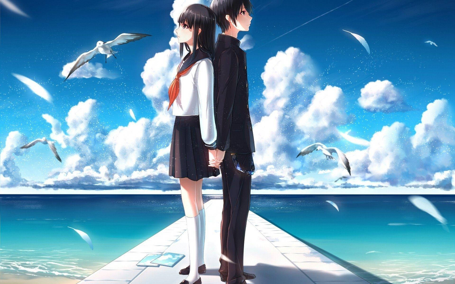 Sad Anime Boy Wallpaper
