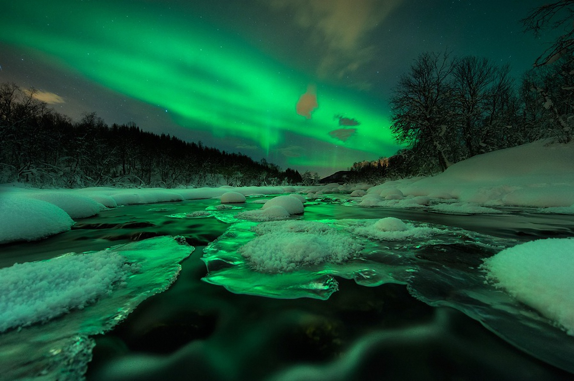 Aurora Borealis Wallpaper Sky HD