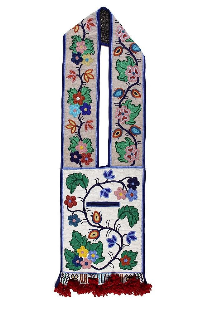 Beaded Bandolier Bag