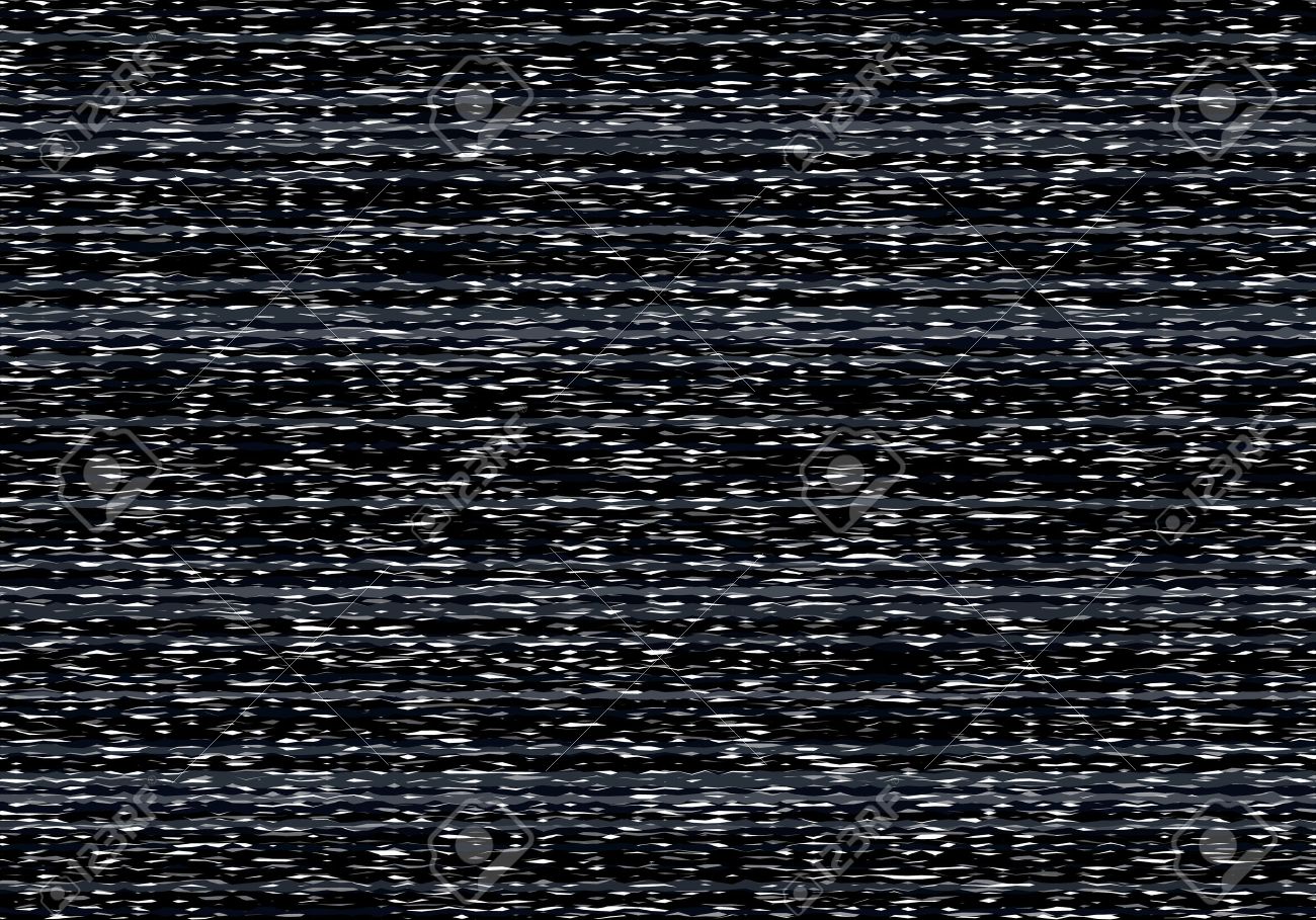 Bad Television Signal Illustration Tv Interference Abstract