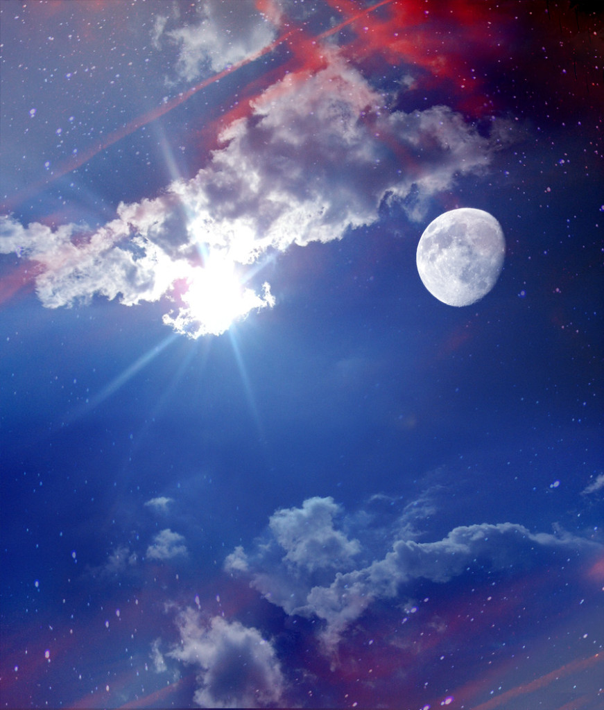 Sun And Moon Background Image Pictures Becuo