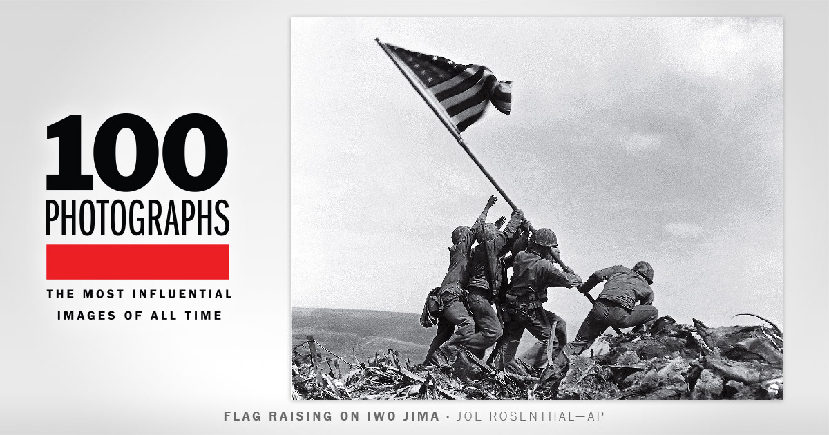 Flag Raising On Iwo Jima Photographs The Most Influential