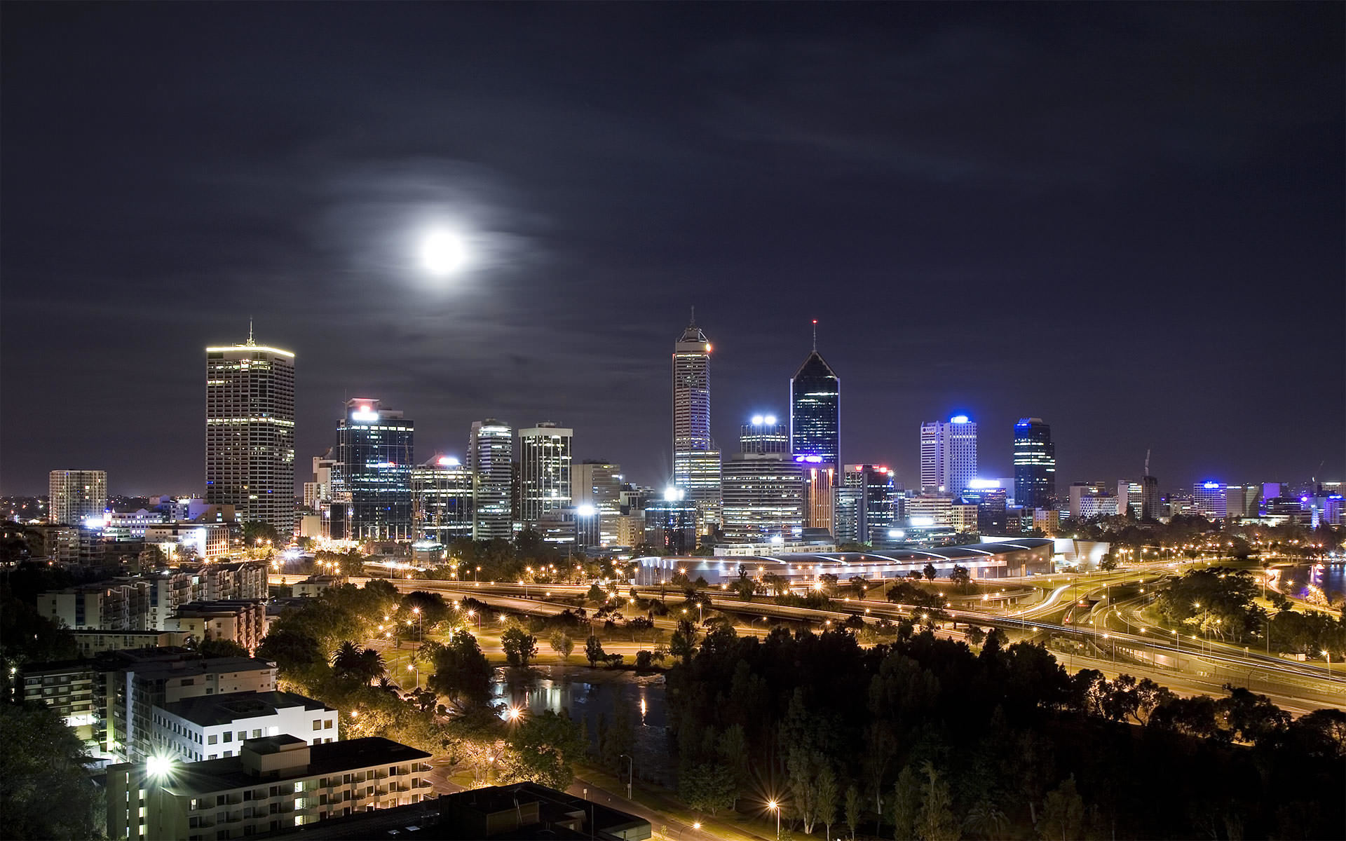 wallpaper amazing wallpapers night city scenery nature