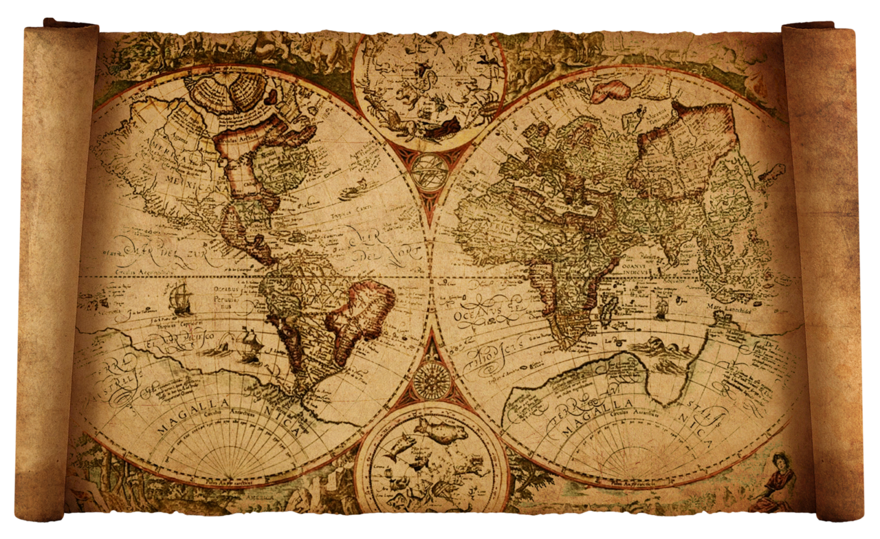 Old World Map By Hanciong Scraps The