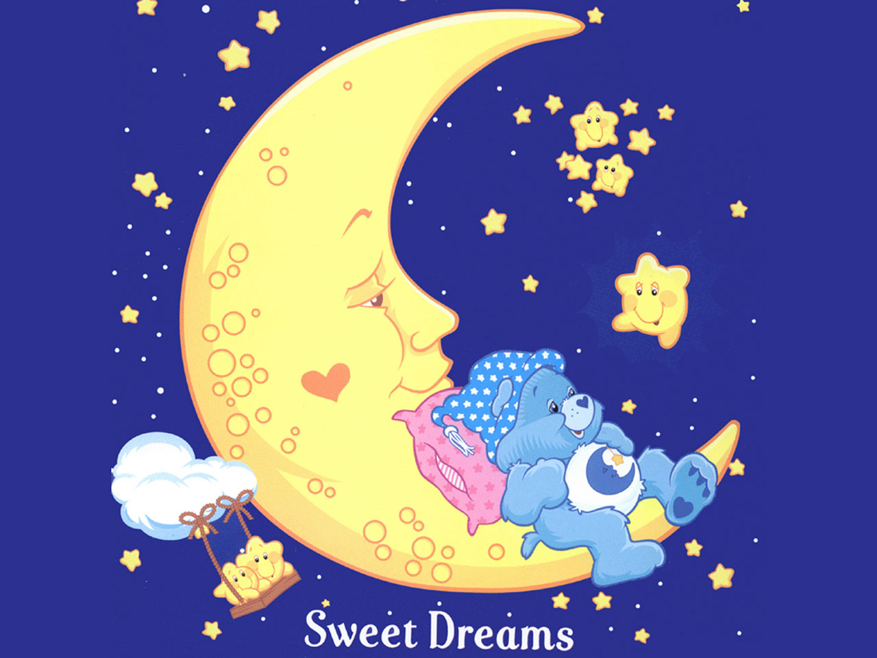 Cartoons Wallpaper Sweet Dreams Care Bear